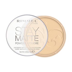 Rimmel London Stay Matte Pressed Powder- Transparent 001
